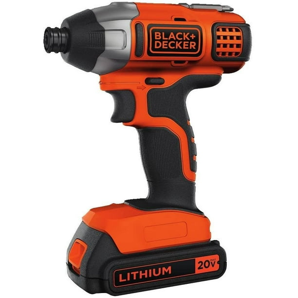 Black+decker 20V Max Impact Driver Kit Bdci20c Black+decker 20V Max Impact Driver Kit Bdci20c